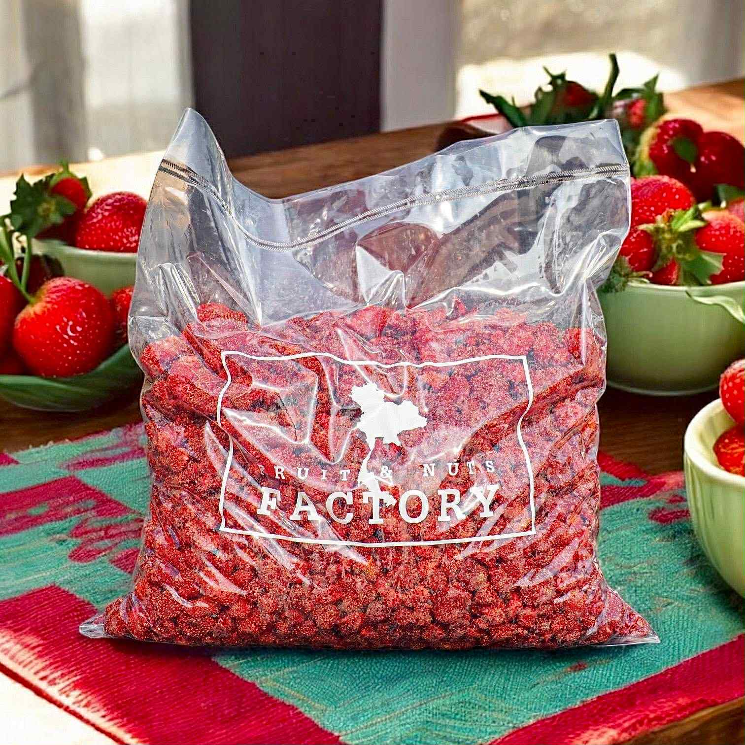 Torkad frukt jordgubb